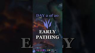 This is day 9 of 100 of Road to Challenger & day 2 of 20 for the Jungle Role - Early Pathing.