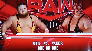 WWE2K24 - OTIS V VADER #wwe #wwe2k24 #wrestling #vader