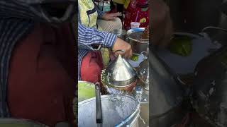 Amazing Thai street food, made very quickly. - ปากหม้อกะทิสด |  #thailandstreetfood