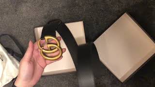 Unboxing Gucci Marmont Belt