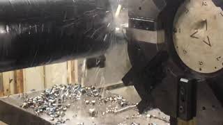 CNC Lathe heavy duty shaft turning