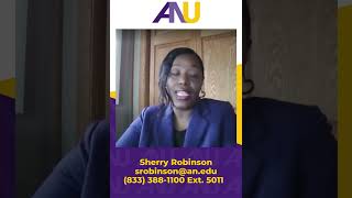 Sherry Robinson Welcomes You to American National University