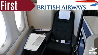 BRITISH AIRWAYS FIRST CLASS AIRBUS A380 | CABIN REVIEW | SEAT CHECK | FIRST CLASS EXPERIENCE 4k UHD