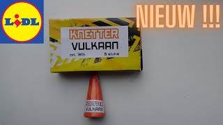 Lidl Knettervulkaan NIEUW 2020 vuurwerk