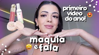 MAQUIA E FALA: VEM MUDANÇA POR AI? MAKE CORINGA QUE MAIS USO!