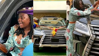 ADEYINKA ALASEYORI SURPRISE WITH A CAR ON HEE BIRTHDAY