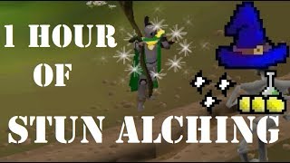 1 Hour of Stun Alching (180K Magic XP) - OSRS Magic Training Guide