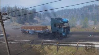 Snowrunner - SCANIA 8X8 Delivering Bricks (Restores Trouble Mission)