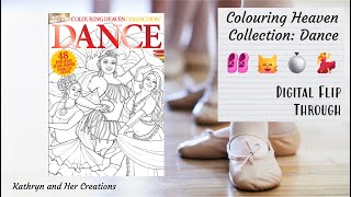 Colouring Heaven Collection: Dance | Digital Flip Through