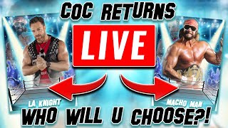 🔴MACHO MAN VS LA KNIGHT CLASH OF CARDS LIVE!