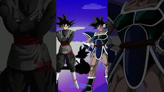 who is strongest | turles vs goku black #dbs #anime #short