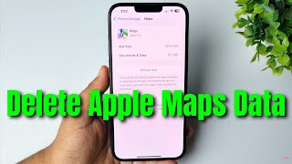 How To Delete Apple Maps Data In iPhone (New Update)