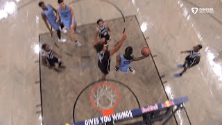 Ja Morant can't stop spinning in Brooklyn