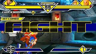 MUGEN Request #13 Chuck Norris vs Amaterasu, Sonson, Cammy, and Captain Commando