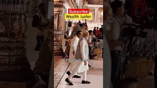 PM Modi entry with mukesh ambani #subscribe #wedding #ambanifamily #yt  #millionsubscribers