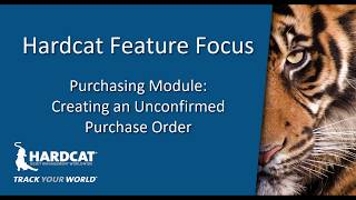 Hardcat Feature Focus - Creating Purchase Orders