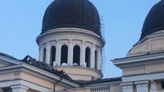 Cathedral in Odesa Ukraine hit by rockets! Breaking news!