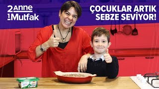 Çocuklar Artık Sebze Seviyor! - Labneli ve Kıymalı Sebze Püresi (9 Ay+)