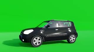 002 - Green Screen | Chroma Key | Car 4K