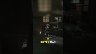 Sleeping on da job? 😴 not on my watch⚔ 😁🤣 #ghostoftsushima #funnyvideo #gaming #silly