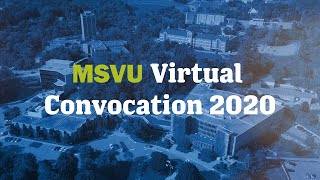 MSVU Virtual Convocation 2020