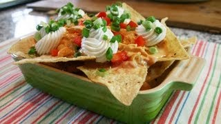 Slow-Cooker Buffalo Chicken Nachos recipe