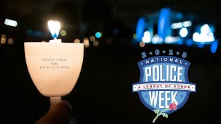 Washington D.C. vigil for fallen officers. In memory of Toshio Hirai #381