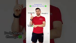 💪🏼 Long Term Effects of Exercise ♥️ #shorts #fyp #fypシ #education #youtubeshorts #video #learning