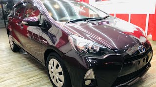 TOYOTA AQUA PROTECTED WITH SONAX CERAMIC COATING