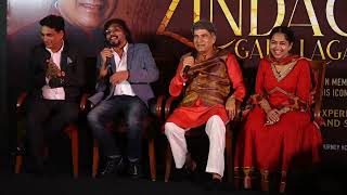 Suresh Wadkar and Kumarr, Launched 'Ae Zindagi Gale Laga Le' show with Birthday celebration.