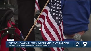 Reign on, parade: Tucson celebrates 105th Veterans Day Parade