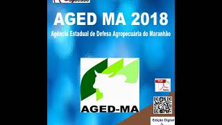 Apostila AGED MA 2018 Auxiliar de Fiscalização Agropecuária