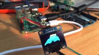 Windows 10 on Raspberry Pi with OLED and Xaml