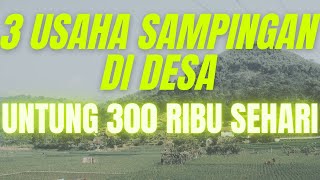 3 USAHA BISNIS SAMPINGAN DI DESA DENGAN MODAL KECIL YANG MENJANJIKAN – UNTUNG 300 RIBU/HARI !