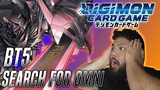 Digimon BT5 Booster Box Opening || Battle of Omni