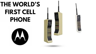 What was the world's first cell phone? (Motorola DynaTAC8000X)