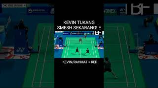 😱 TANGAN PETIR KEMBALI BERAKSI NIH! Kevin Sanjaya-Rahmat Hidayat vs Jin Yong-Dong Ju. Bulutangkis5ee