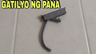 Paano gumawa ng GATILYO sa pana/STEP BY STEP|Mindoreños vlogs