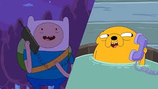 The LAST two seconds of every episode of Adventure Time