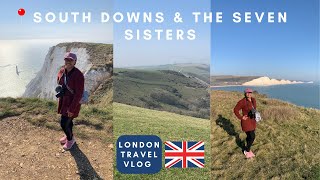 Day Trip to South Downs and The Seven Sisters | London Travel Vlog 🇬🇧