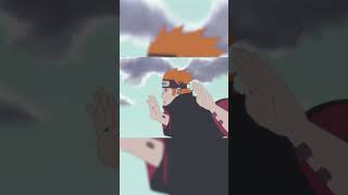 NINE TAILS VS PAIN! #naruto #narutoshippuden #anime #shorts