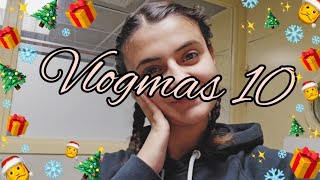 🎄Vlogmas 10❄️ დედის გული გრძნობდა😷