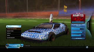 Jugando a Rocket League