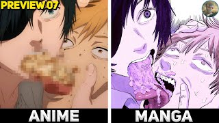 CHAINSAW MAN Episode 07 Preview - Denfi Kiss - Anime VS Manga