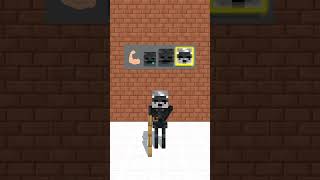 Young Wither Skeleton Vs Old Wither Skeleton - Strength test #shorts