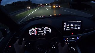 2023 Audi A4 40 TDI Quattro - short test drive | POV