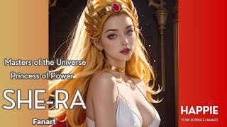 AI Cosplay She-Ra, Masters of the Universe Fanart, AI ART LOOKBOOK , シーラとプリンセス戦士 Fan Art コスプレ, 二創