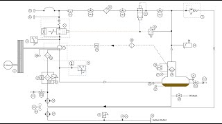 Helium compressor Schematic (Time Lapse Video)