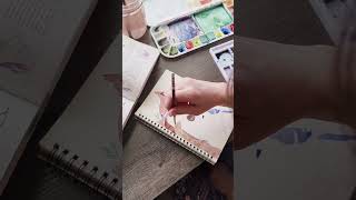 #watercolor #painting #watercolorvideo #timelapse #naturejournal #charlottemason