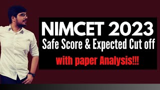 NIMCET 2023 Cutoff's & Safe Score | NIMCET Paper Analysis | Kitne marks pr konsi NIT ?? | OneStopMCA